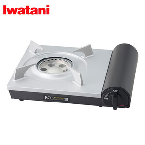 イワタニ　カセットフー　エコプレミアム　CB-EPR-III-B　ブラック　カセットこんろ　【11100-1375】