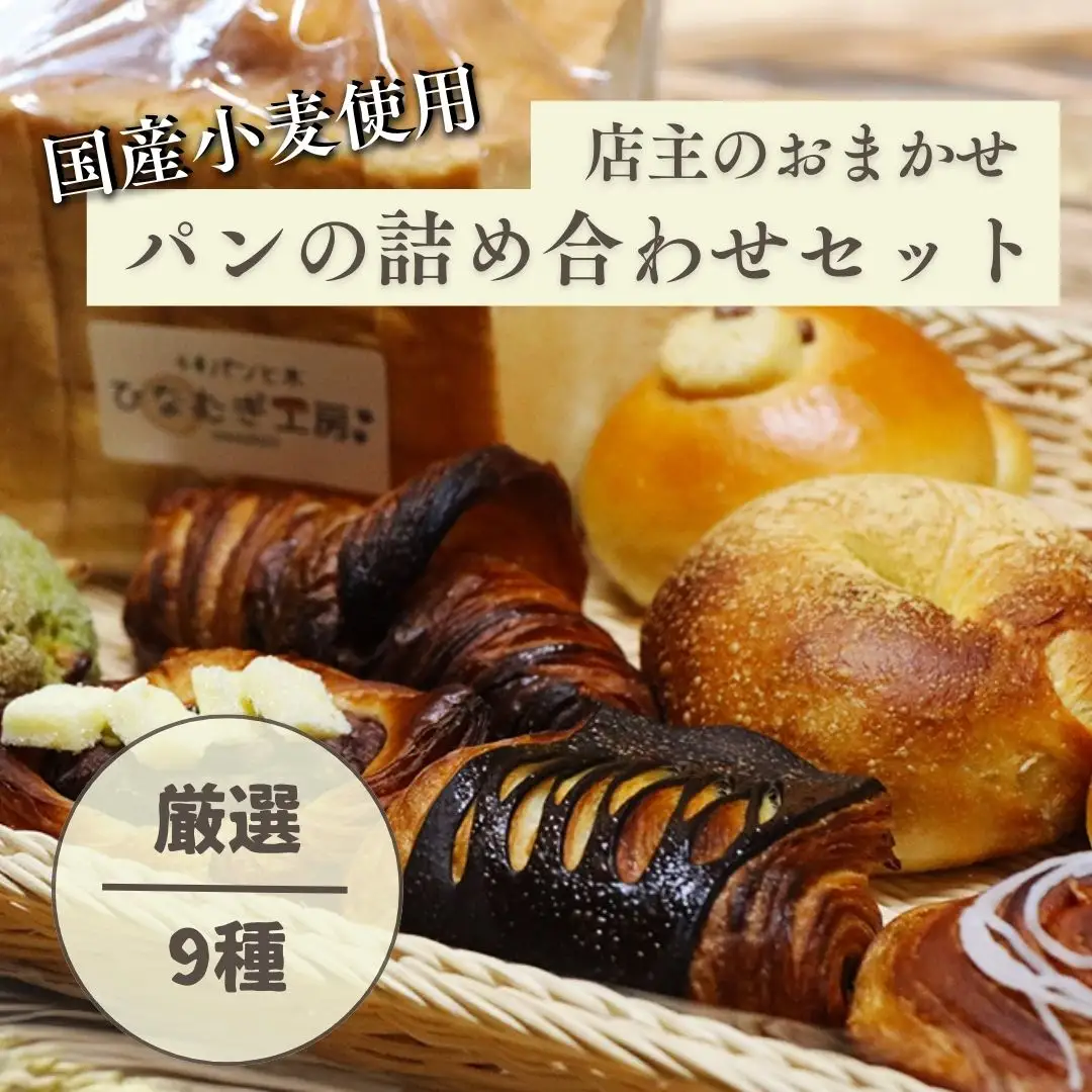 HM001 店主おまかせパンの詰め合わせセット9種 