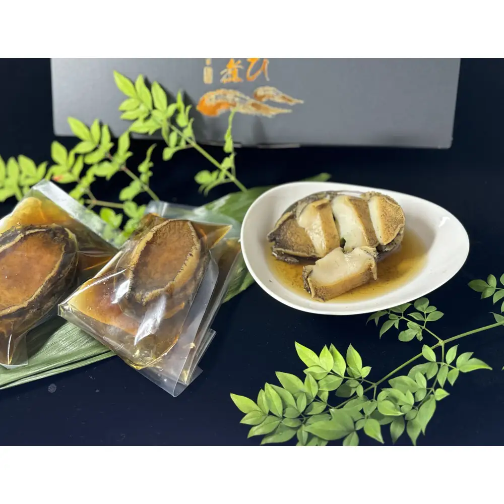 L旨煮あわび 3個入り（1個約100g）【配送不可：北海道・沖縄・離島】◆