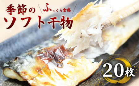 干物 20枚 おまかせ干物セット