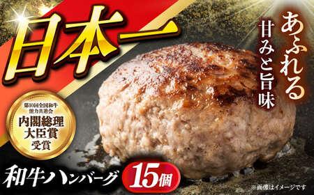 長崎和牛特選 国産 ハンバーグ 150g×15 [DAR043]  牛肉 ハンバーグ 赤身 国産