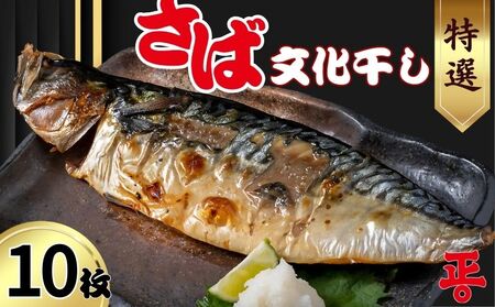 さば文化干し 10枚 鯖