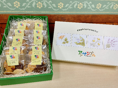 【手作り】クッキー詰合せ「ギフトセット」（10種） お菓子 焼菓子 福祉用品 