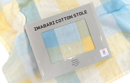（今治タオルブランド認定品）サーナ　ストール　イエロー 1枚 [I002730Y]