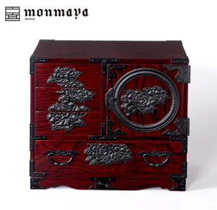 仙台箪笥　弐番　木地呂塗【伝統 工芸品 グッドデザイン賞 タンス たんす 和タンス 仙台】