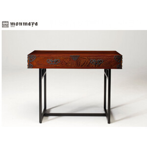 仙台箪笥　monmaya+ コンソール　拭き漆【伝統 工芸品 グッドデザイン賞 タンス たんす 和タンス 仙台】