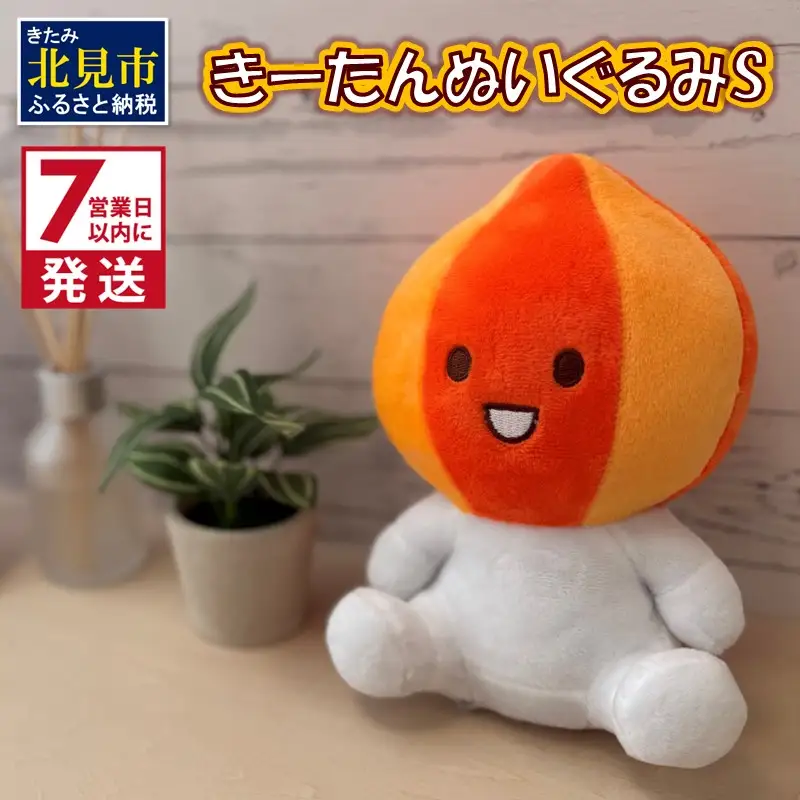 《7営業日以内に発送》きーたん ぬいぐるみ S ( ぬいぐるみ 玉ねぎ マスコット キャラクター )【165-0002】
