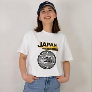 阪神甲子園球場 マンホールTシャツ 白 Lサイズ