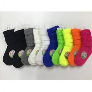 子供のびのびカラーソックス10色セット ルーズタイプ