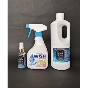 プレミアム電解水アクアウィッシュ　60ml・400ml・1Lのセット