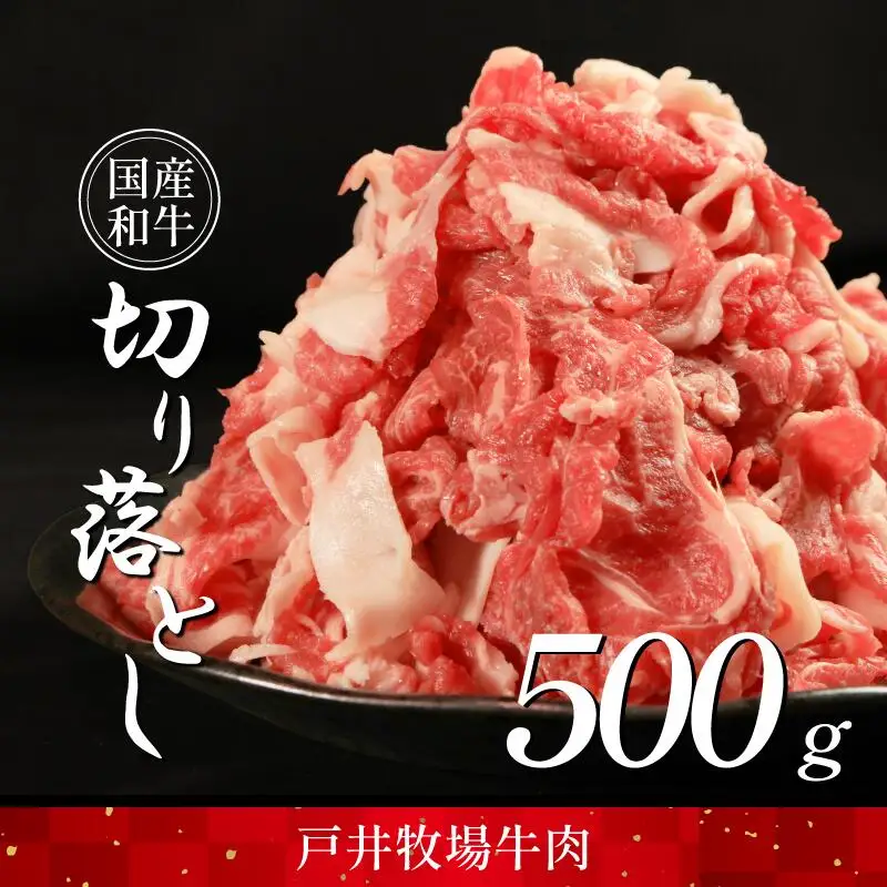 牛肉切り落とし 500g ｜ 牛肉切り落とし