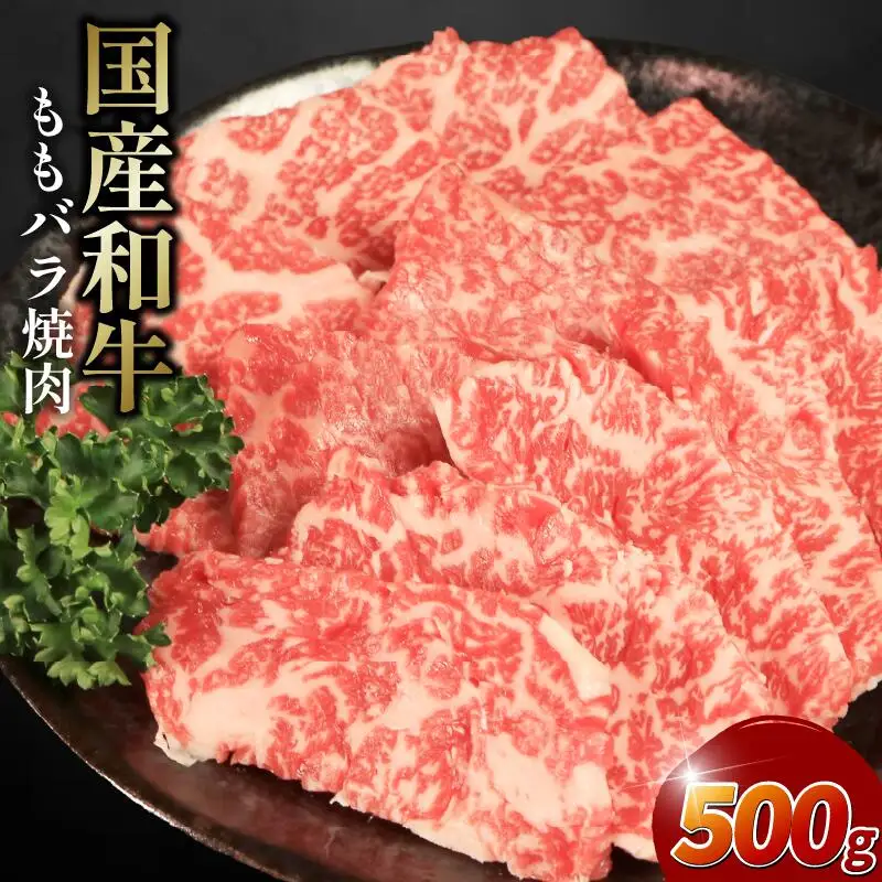 牛肉 モモ バラ 500g 焼肉 国産和牛 焼肉