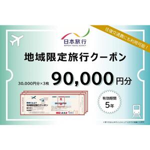 徳島県 徳島市 日本旅行 地域限定旅行クーポン90,000円分