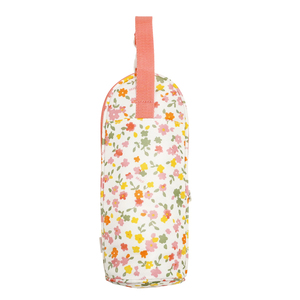 B308 ミキハウス オレンジお花柄 ミルクボトルケース【mikihouse ベビー ベビー用品 哺乳瓶 ほ乳瓶 哺乳瓶ケース 大阪府 八尾市】