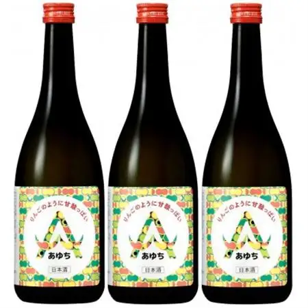 【りんごのように甘酸っぱい日本酒】あゆち720ml 3本セット_酒・アルコール  日本酒 sake サケ_【1606295】