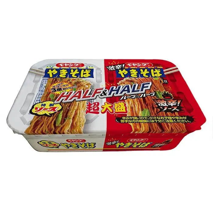 ペヤングソースやきそば 超大盛やきそば ハーフ＆ハーフ激辛 1ケース（12食） ｜ ラーメン ラーメン ラーメン ラーメン ラーメン
