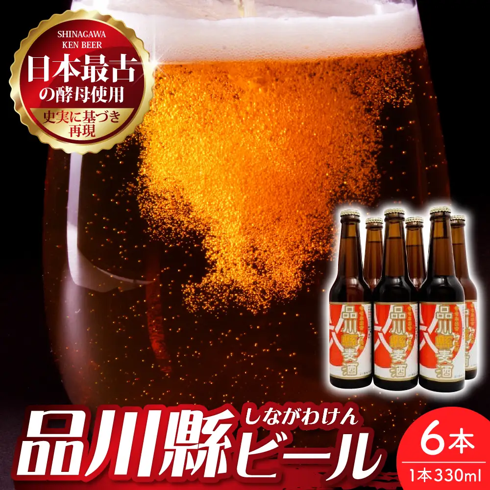 品川縣ビール6本セット