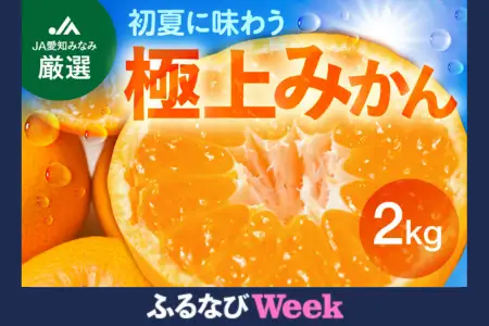 【ふるなびWEEK対象】【先行予約】伊良湖 温室みかん 2kg みかん フルーツ