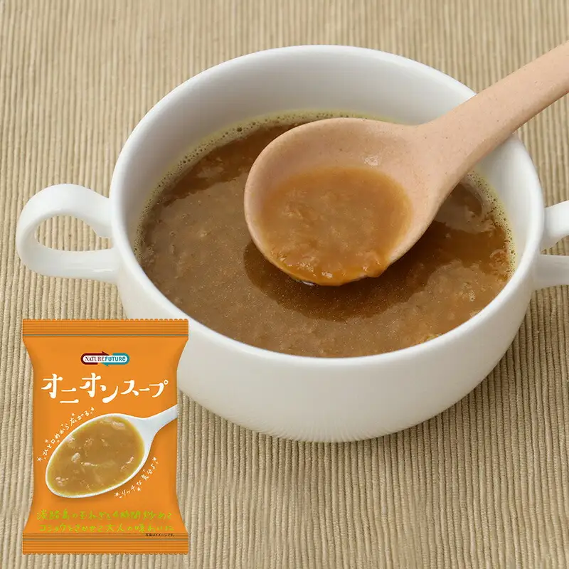 スープ 『NATURE FUTURe』 フリーズドライ オニオンスープ 10食 玉ねぎ タマネギ 野菜 淡路島 特産品 名産品 オニオン 黒コショウ 弁当 ギフト 三田市 兵庫県 [3d28bae190001]