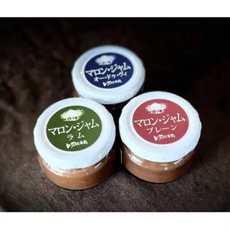 マロンジャム[ミニ瓶(100g)×3種]_惣菜・加工品 ジャム 缶詰・瓶詰 _【1607410】