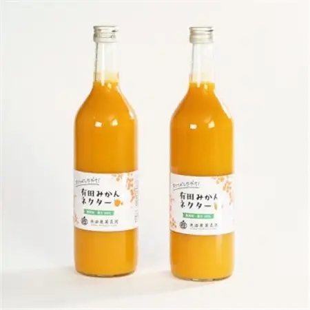 とろり　みかんネクター720ml×2本【無添加100%ストレートジュース】【有田みかんジュース】【配送不可地域：離島・北海道・沖縄県】【1608043】