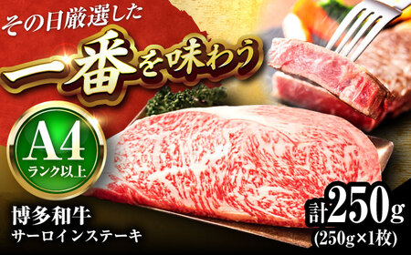 博多和牛 サーロインステーキ 1枚[BGAB013] 牛肉 焼肉 ステーキ