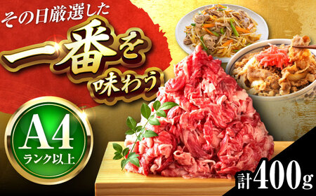 博多和牛 牛肉切り落とし 400g [BGAB062] 牛肉切り落とし