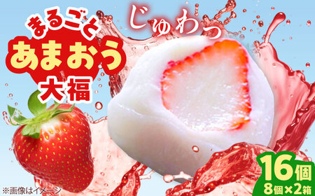 【化粧箱入】あまおう大福 50g×16個 [BGAE048] いちご大福 苺 スイーツ お菓子 手土産