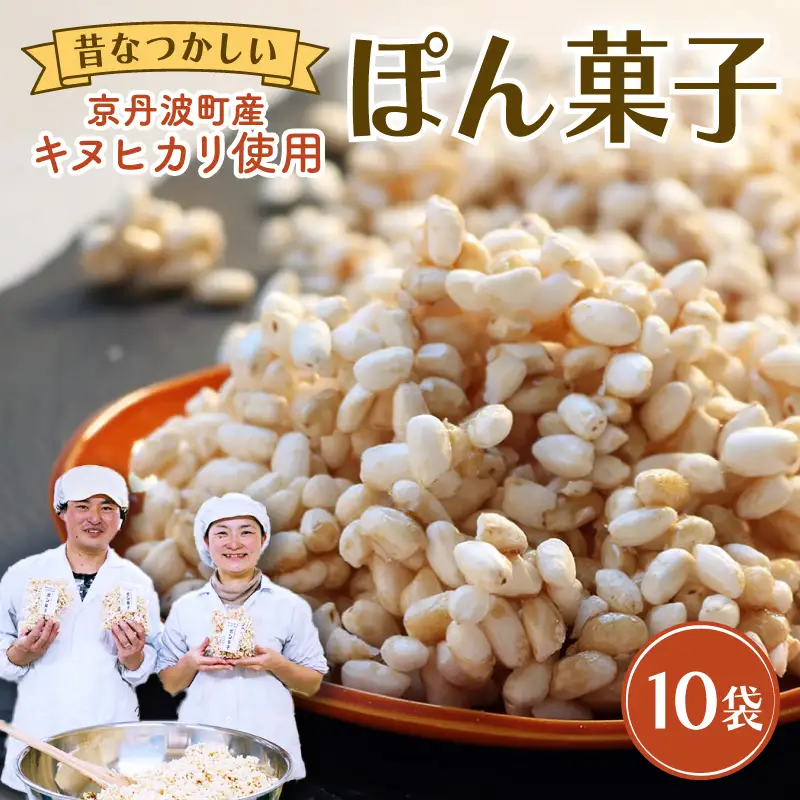 【昔懐かしい】ポン菓子 60g×10袋