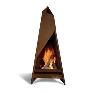 父の日 Tipi 120 駒ヶ根市 アウトドア キャンプ たき火台 焚火台 組立式 薪ストーブ ガーデンストーブ
