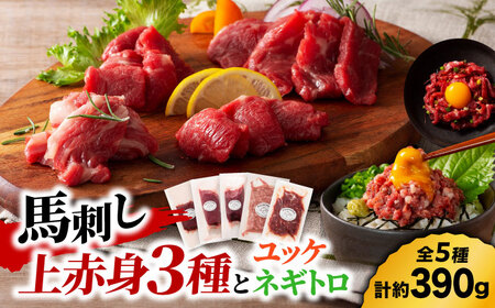 「本場・熊本の味」 上級赤身3種とユッケネギトロの詰め合わせ 3892【有限会社スイートサプライなかぞの】[ZDT158]