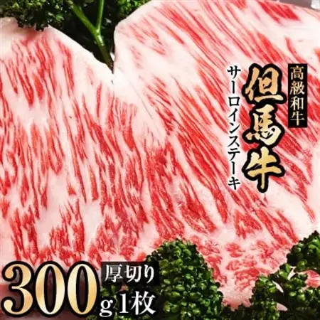 但馬牛サーロインステーキ1枚入り【300g×1枚】【配送不可地域：離島】【1098410】