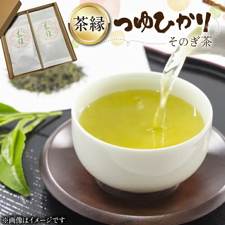 そのぎ茶 緑茶 そのぎ茶《茶縁》「つゆひかり」100g 2袋入 [東坂こくまる商店 長崎県 東彼杵町 hs42bag700001]