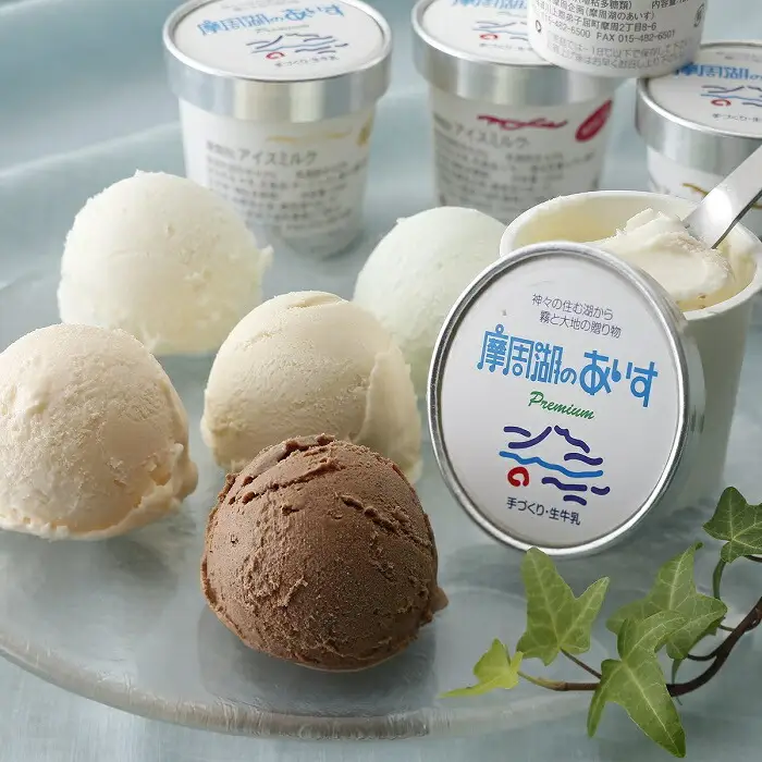 3273.摩周湖のあいすセットA（４個入）
