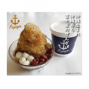 黒糖ぜんざいセット（344ml×6個入り）｜ぜんざい 黒糖 沖縄 富士家 金時豆  白玉もち　人気