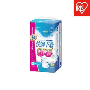 【34枚入り×3パック】大人用おむつ リフィール　快適下着　超薄型パンツ　Ｍサイズ　３４枚入 NAD-M34-2