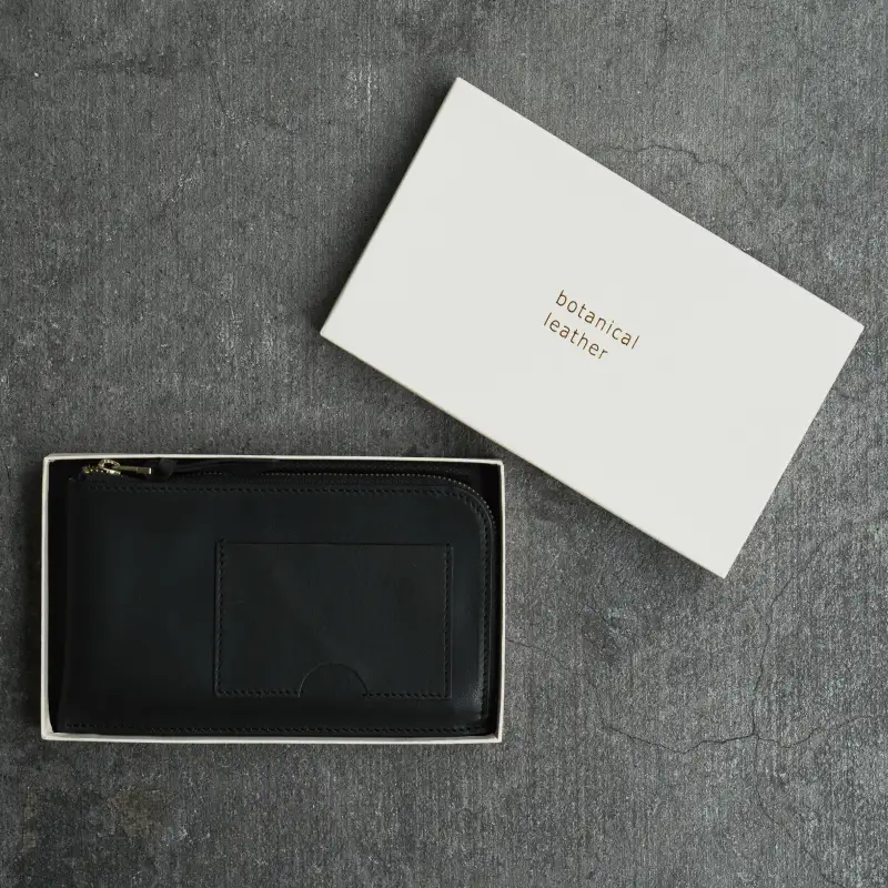 [Botanical Leather] ファスナーロングウォレット_0089-007-T06
