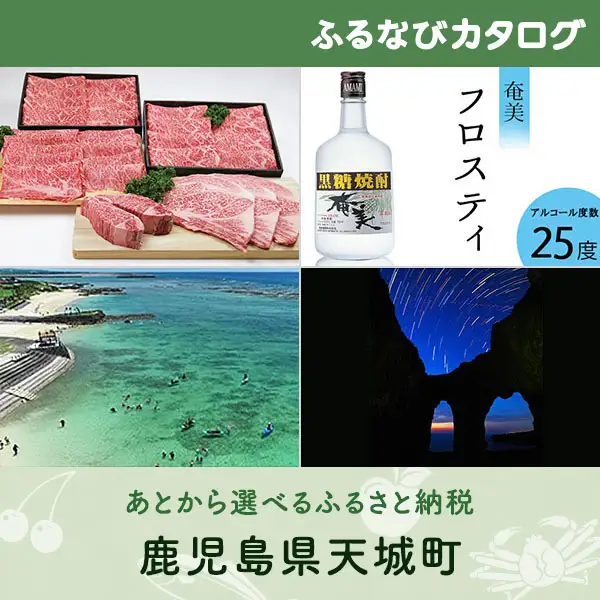 【有効期限なし！後からゆっくり特産品を選べる】鹿児島県天城町カタログポイント