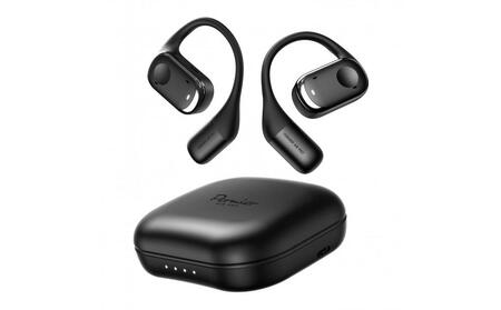 【多摩電子工業株式会社】完全ワイヤレスイヤホンPermier AIR PROオープンイヤー 【ブラック】