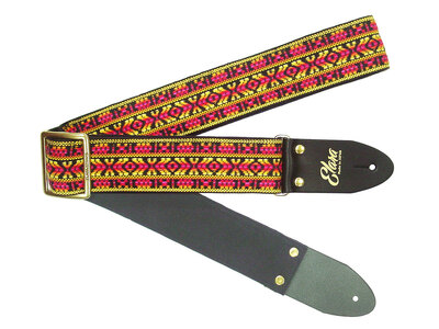 【ギターストラップ】Elara Straps Chariklo Sunset Ultrasuede　ギター　ベース　アコースティックギター　アコギ　エレキギター　エレキ　ギターストラップ　ベースストラップ　エララストラップ