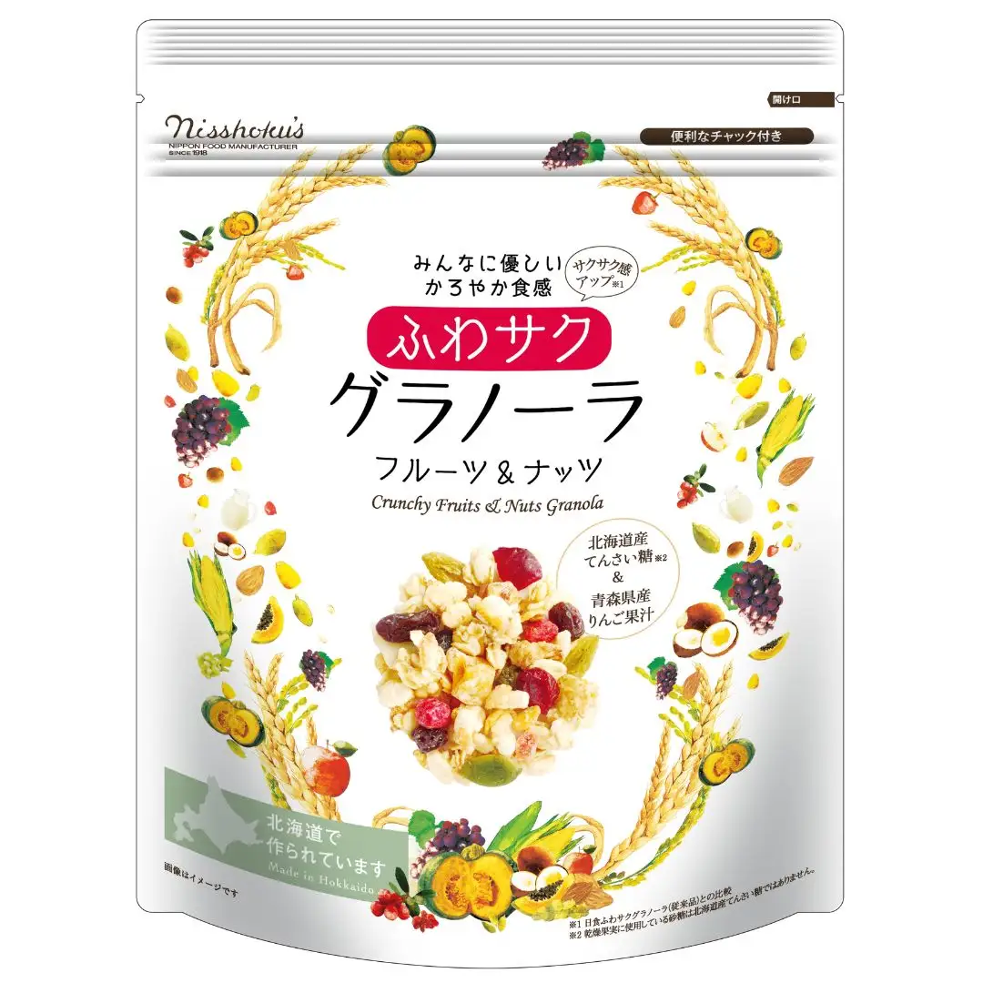 日食ふわサクフルーツ＆ナッツグラノーラ（200g×12袋）（A29）