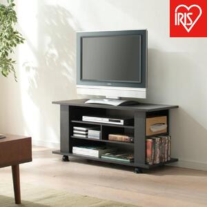 テレビ台 AVボード オープンタイプ アイリスオーヤマ OAB-100 ブラックオ―ク ｜ テレビ 新生活 ひとり暮らし 合格祝い 