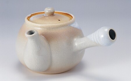 《萩焼》姫萩 茶こし付茶器揃   2-38