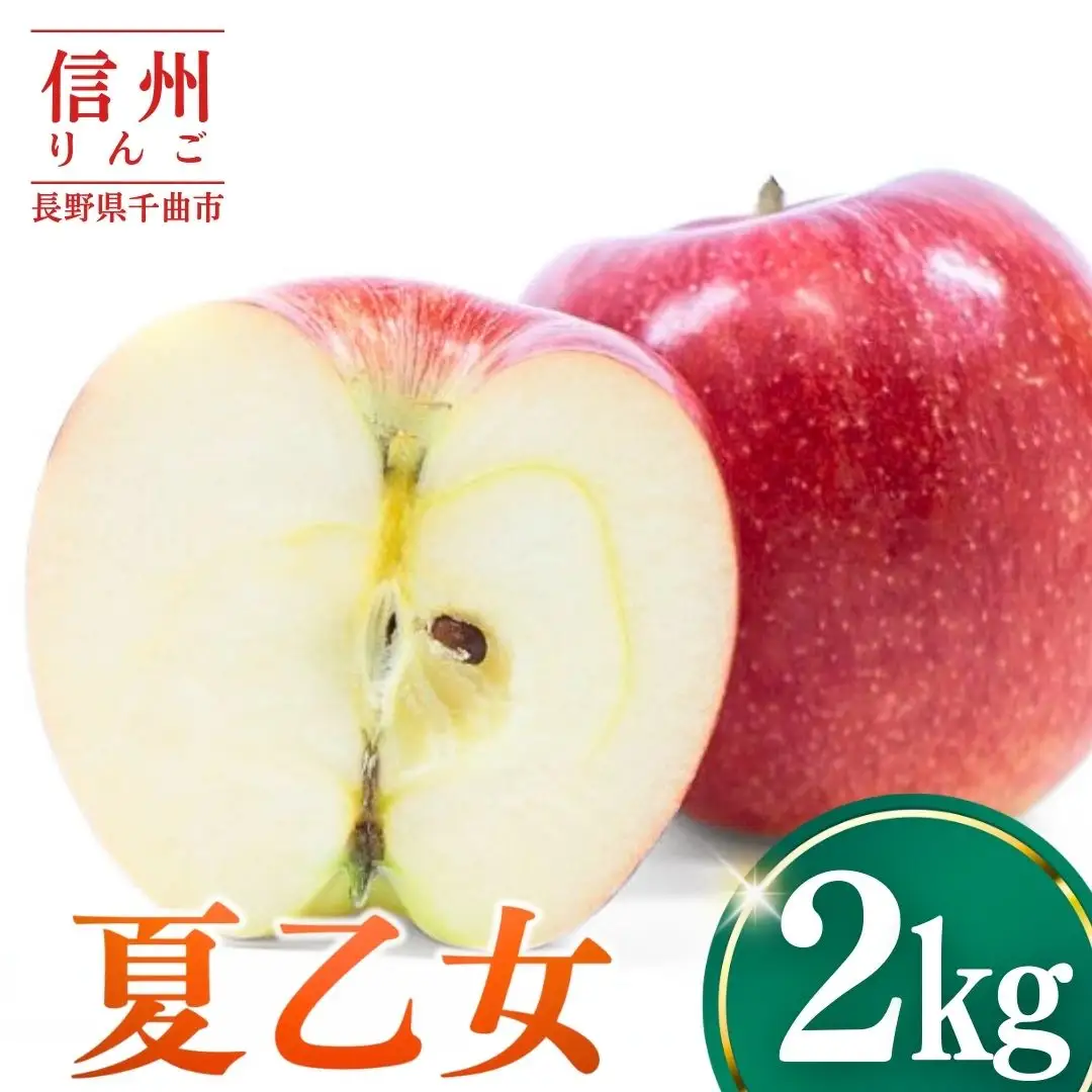【2026年先行予約】りんご 夏乙女2kg ｜ りんご
