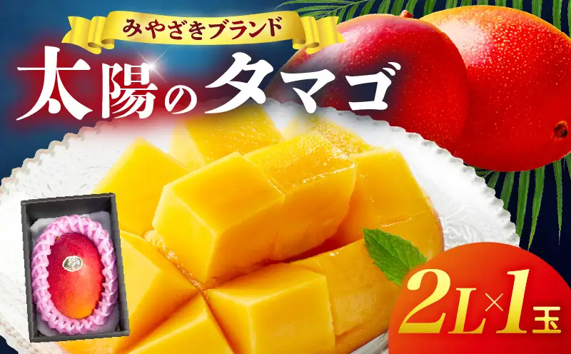 宮崎県産 太陽のタマゴ 2L×1玉_b0956_ww