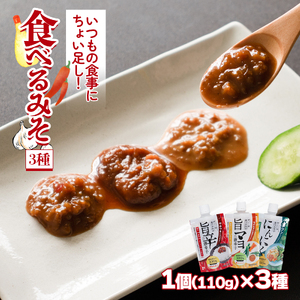 食べるみそ 3種セット |  味噌 味噌 味噌 味噌 味噌 ギノーみそ【GNM0151】