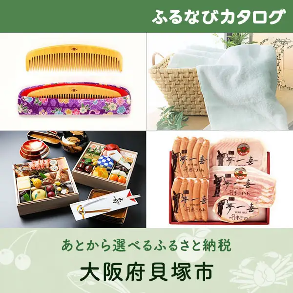 【有効期限なし！後からゆっくり特産品を選べる】大阪府貝塚市カタログポイント