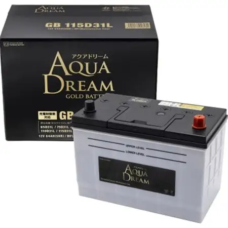 AQUADREAM GOLD 自動車始動用バッテリー 充電制御車対応  115D31L 1個_家電製品 アウトドア・カー用品  _【配送不可地域：沖縄県】【1608304】
