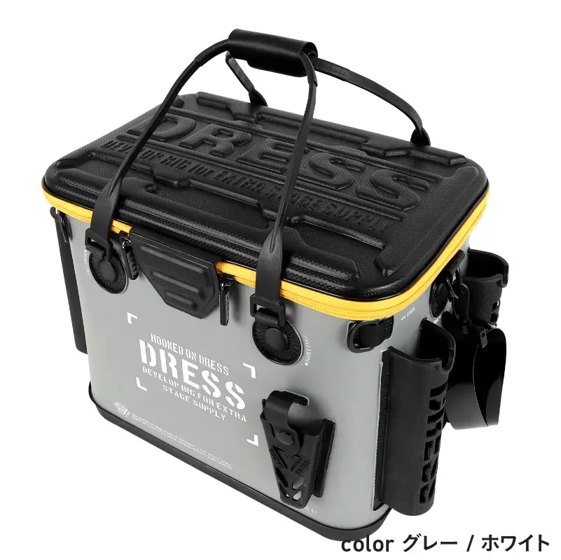[DRESS] バッカン 34L（カラバリ：グレー×ホワイト）