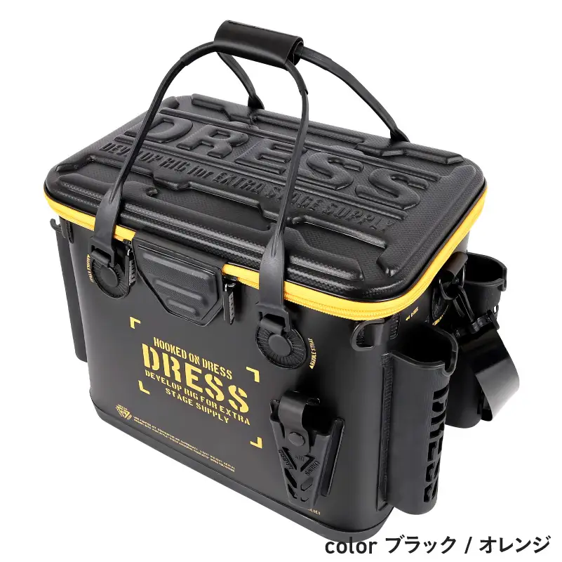 [DRESS] バッカン 34L（カラバリ：ブラック×オレンジ）